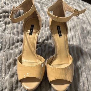 Alex Marie Cream Elegant Heels